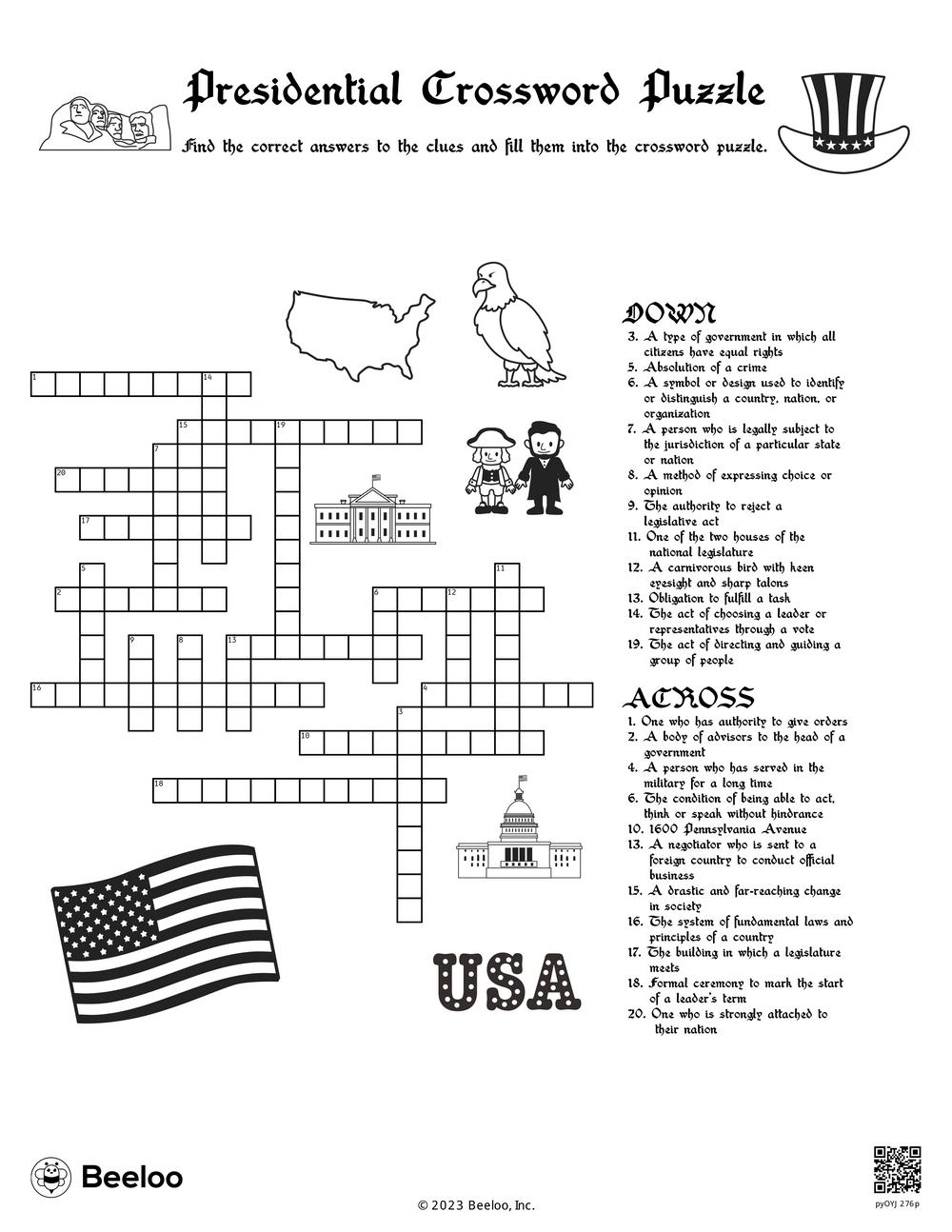 The Choice Act Printable Crossword Puzzles