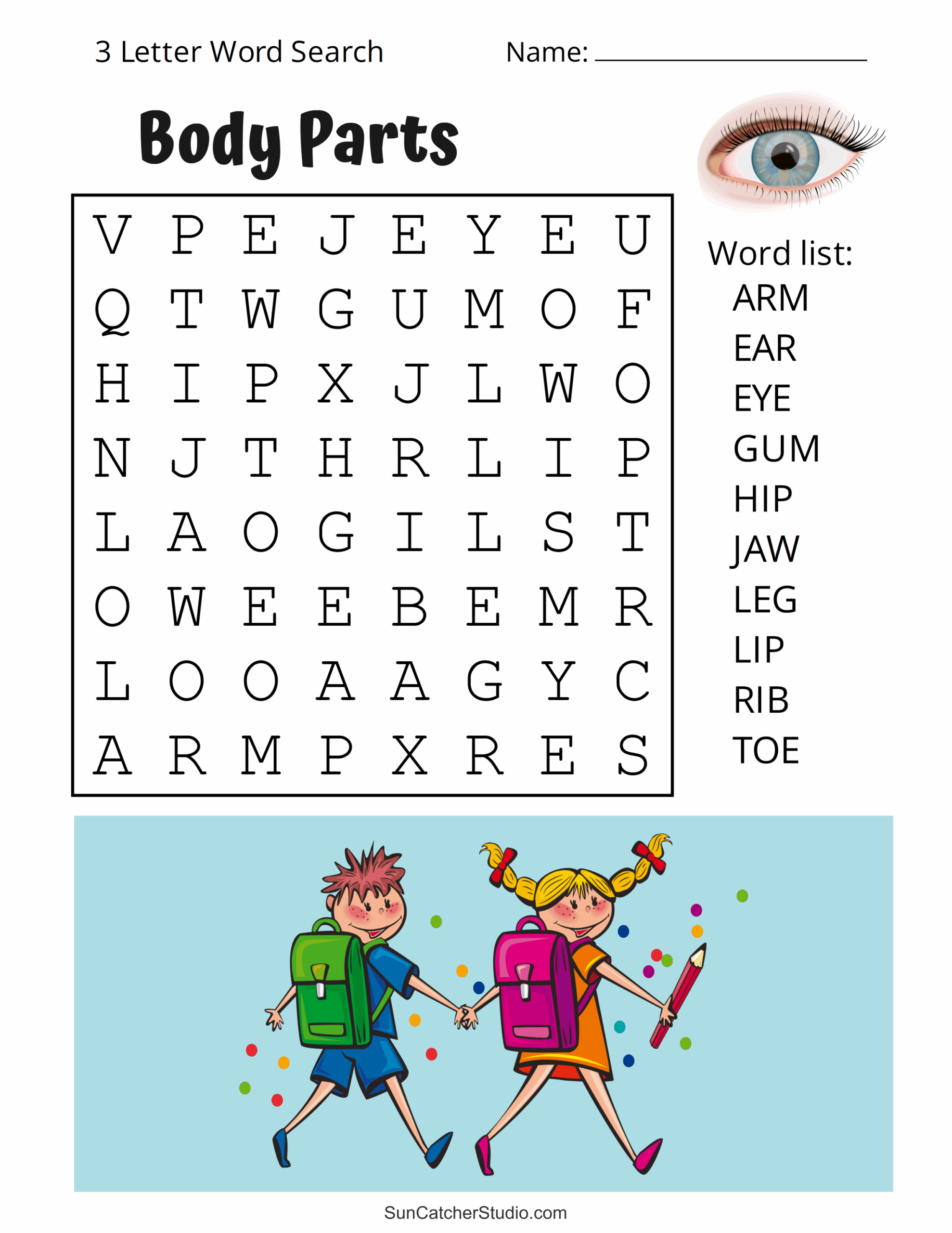 Word Find Puzzles Printable