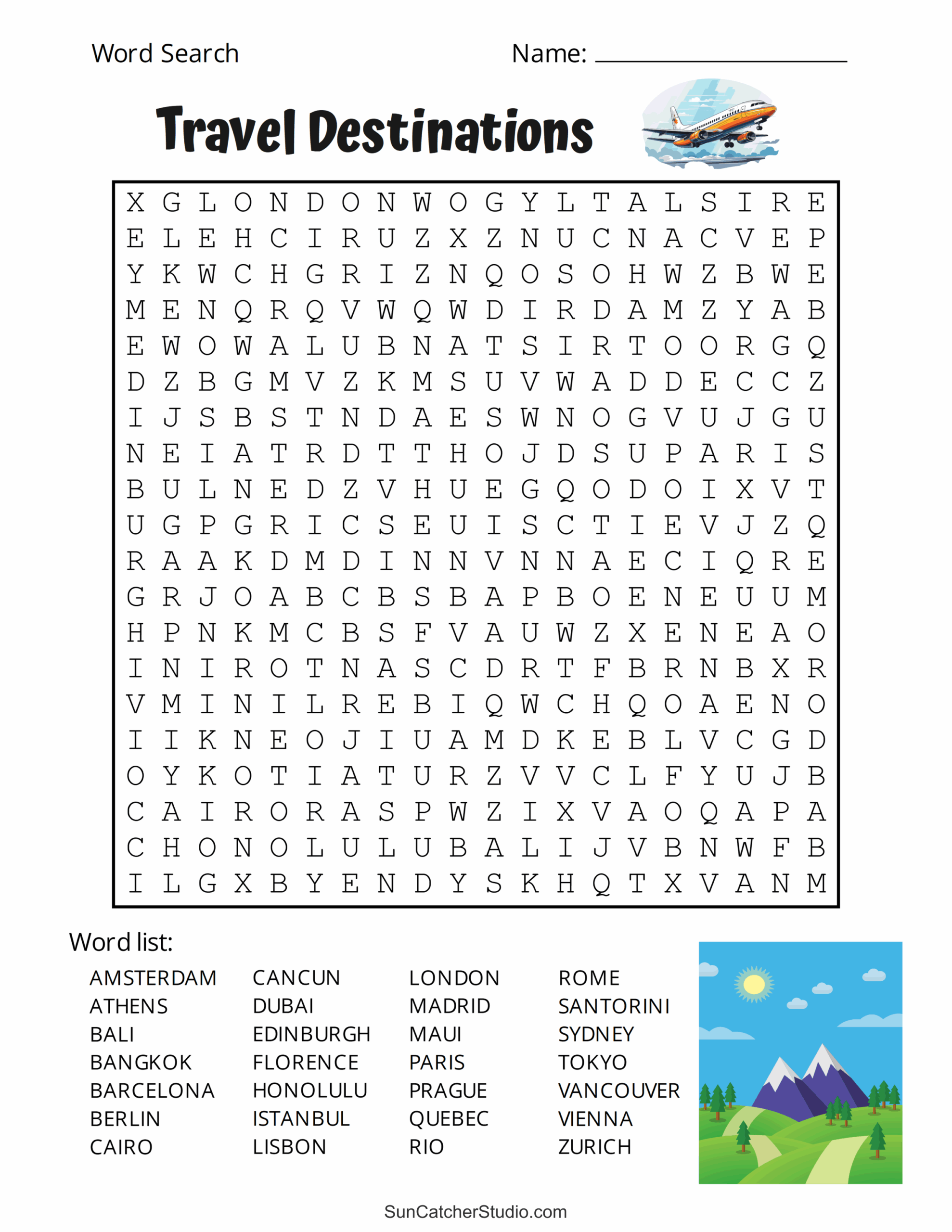 Free Printable Puzzles Adults