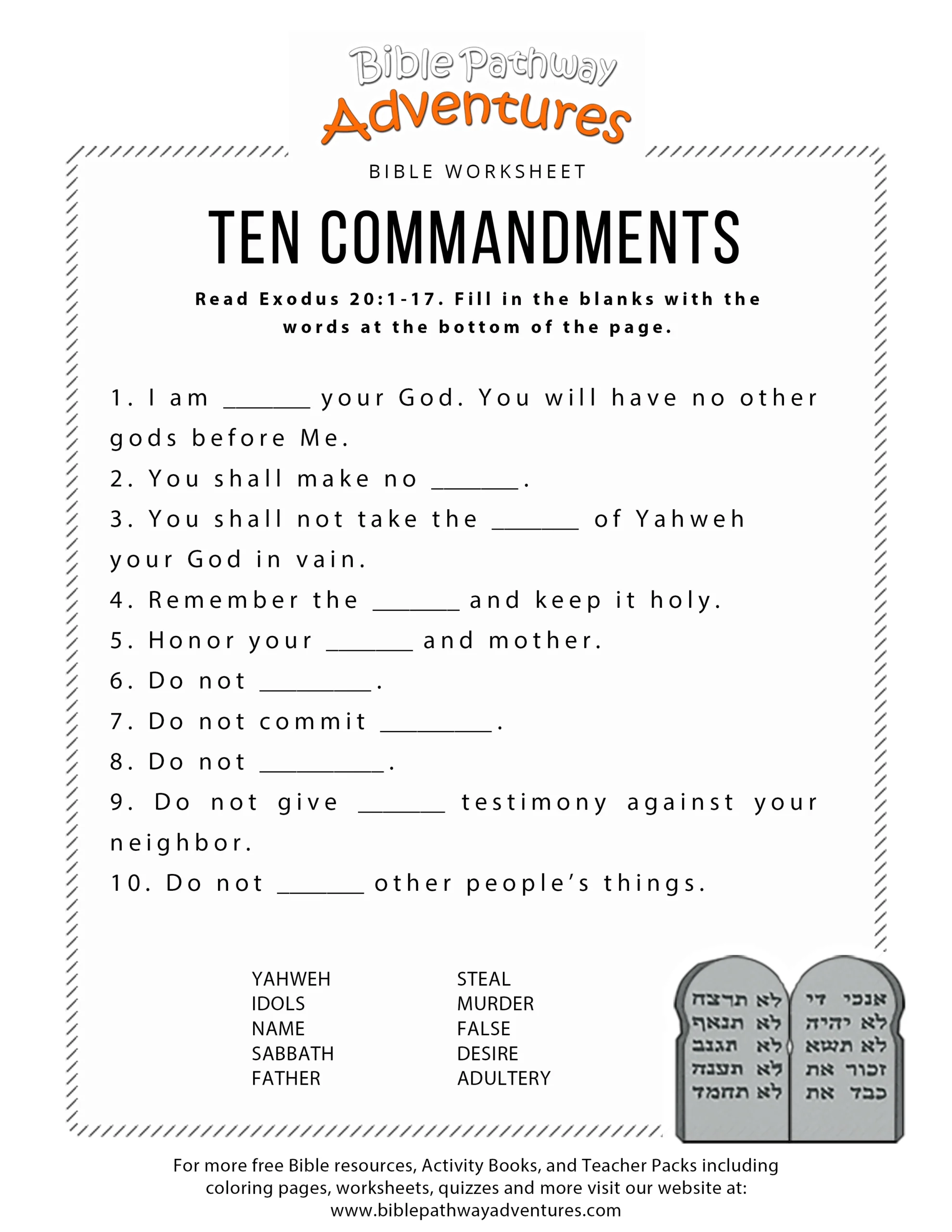 Printable Bible Activities For Youth Printable Bingo Cards