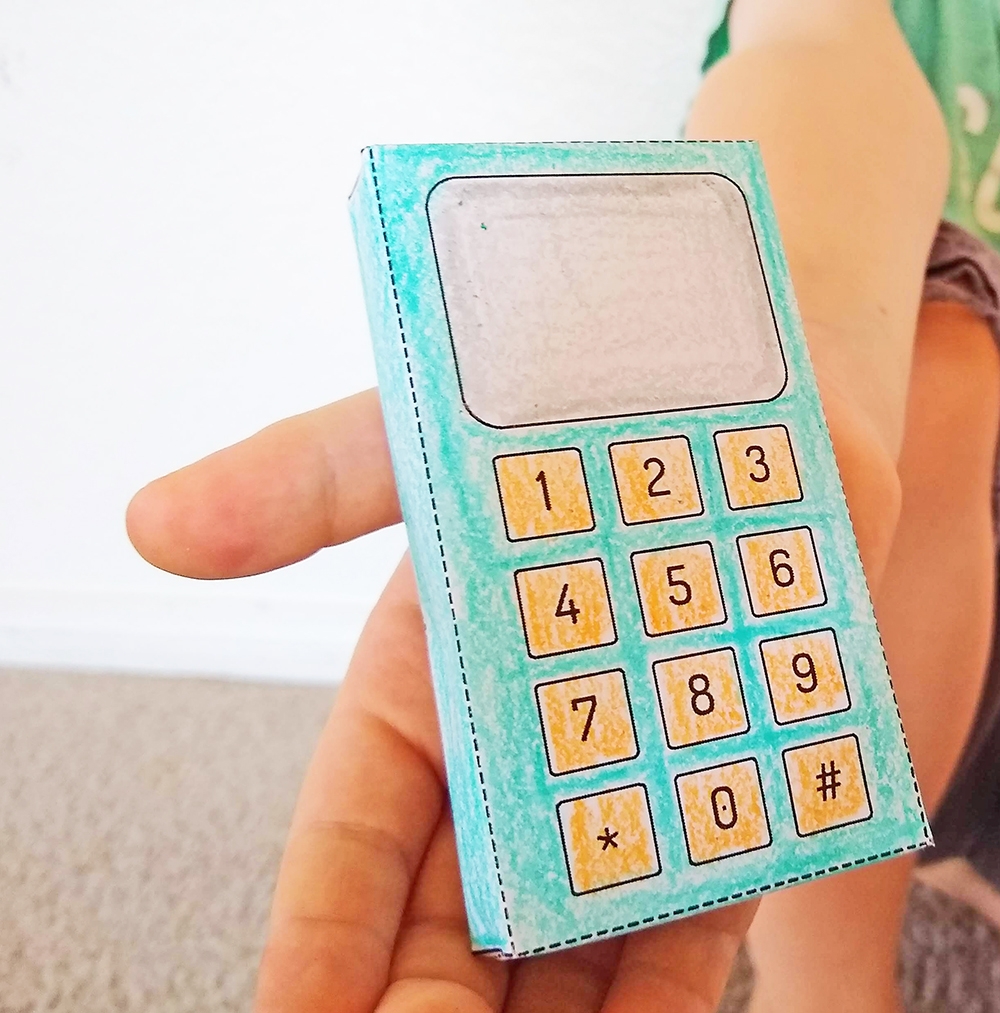 Printable Paper Phone