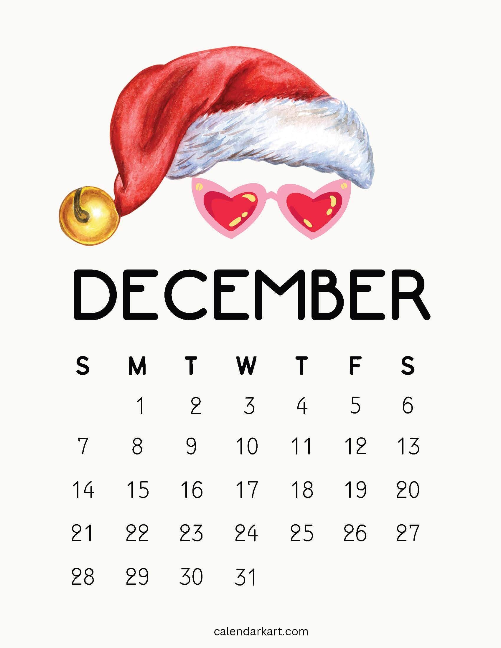 Blank Calendar For December 2025