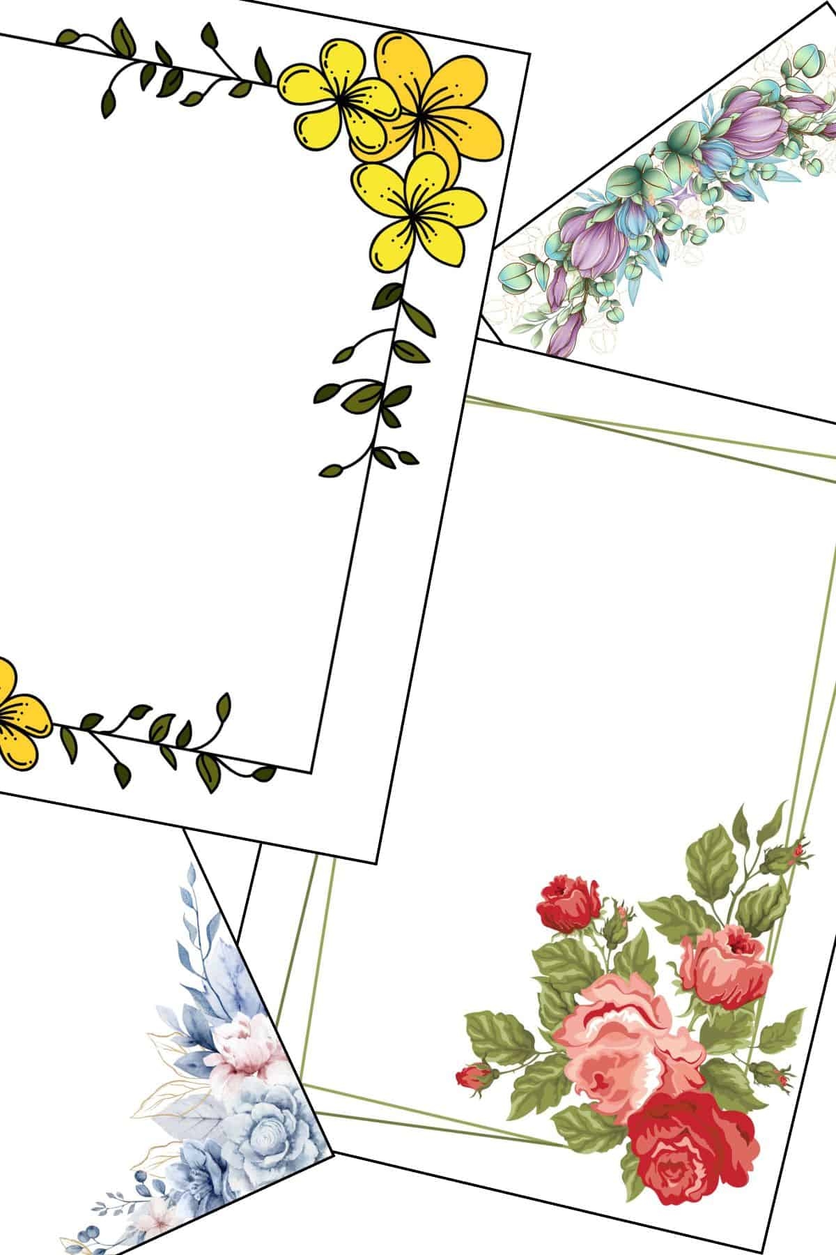 Paper Border Design Printable