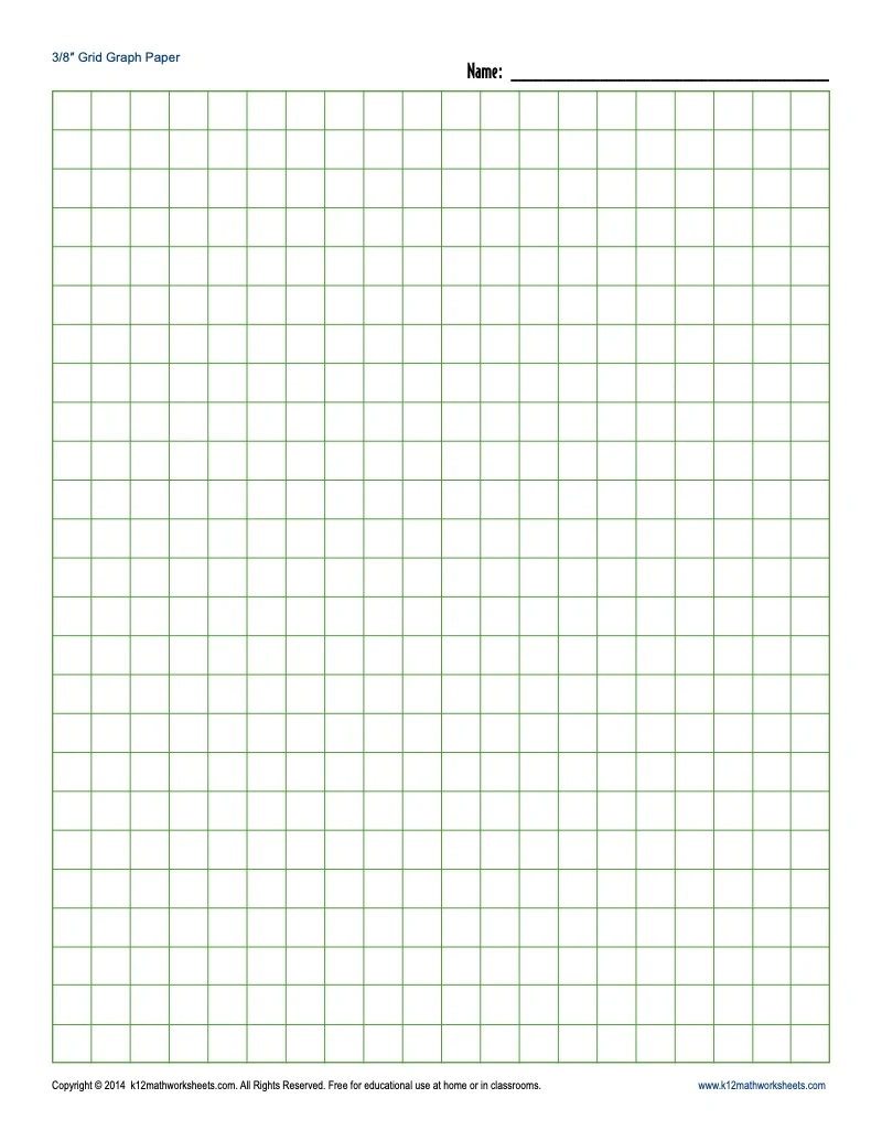 Printable Graph Paper Blank Templates