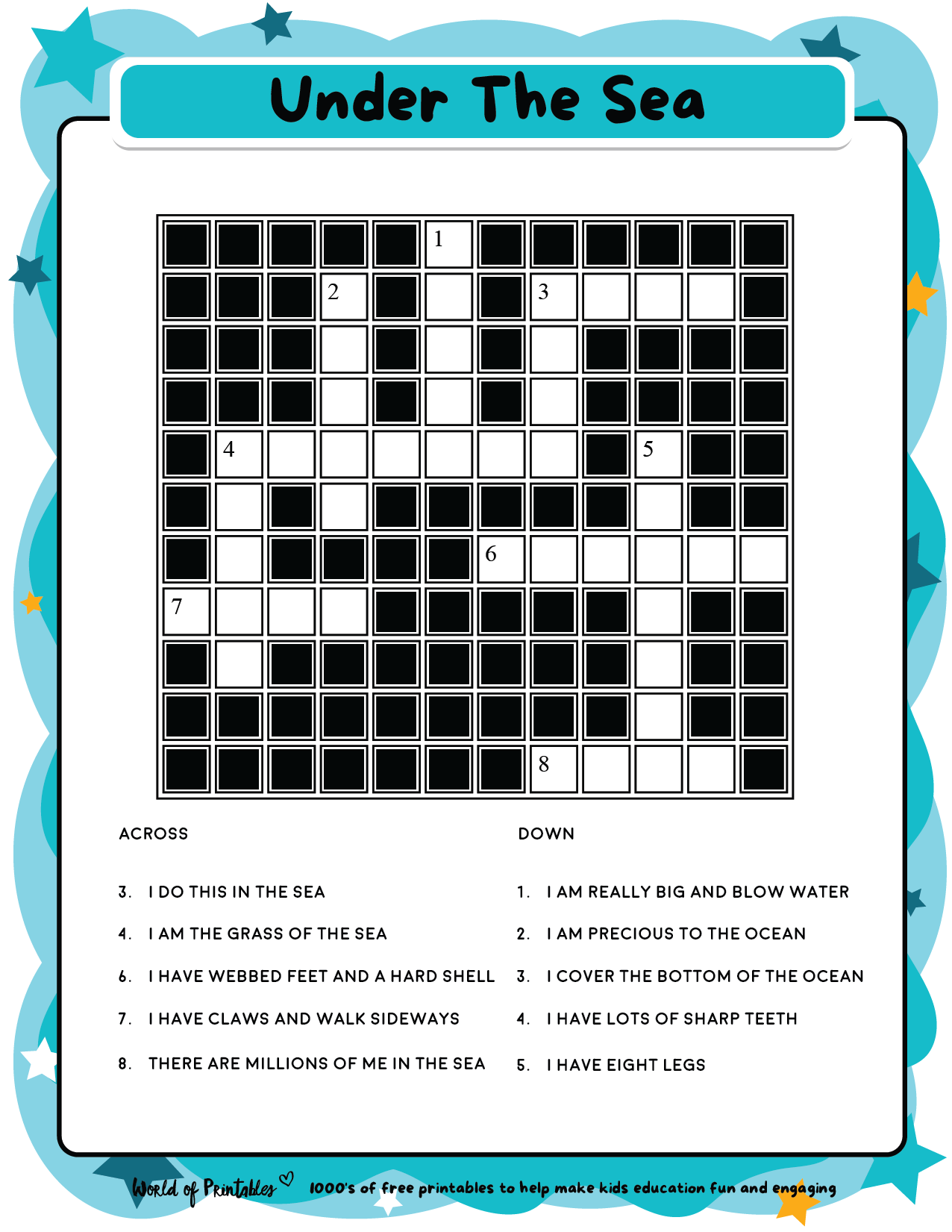 Free Printable Crossword Puzzles Online