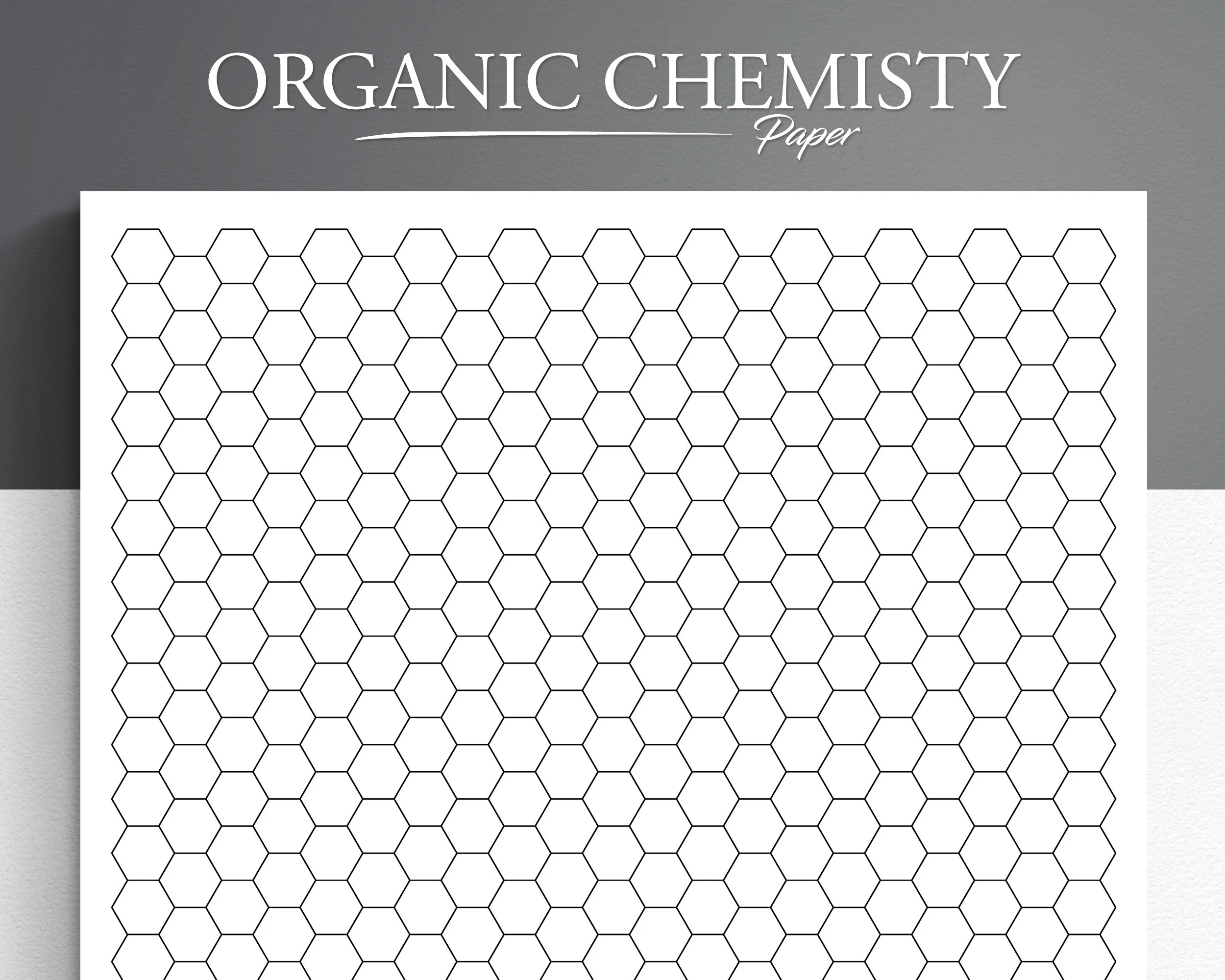 Printable Hexagonal Graph Paper