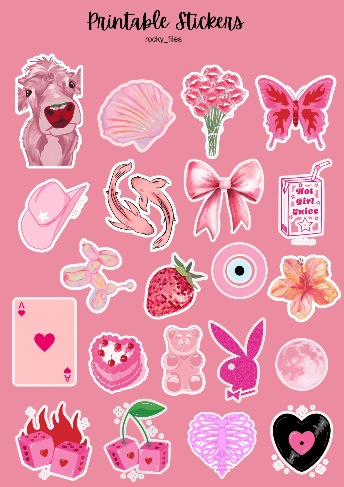 Design Printable Stickers