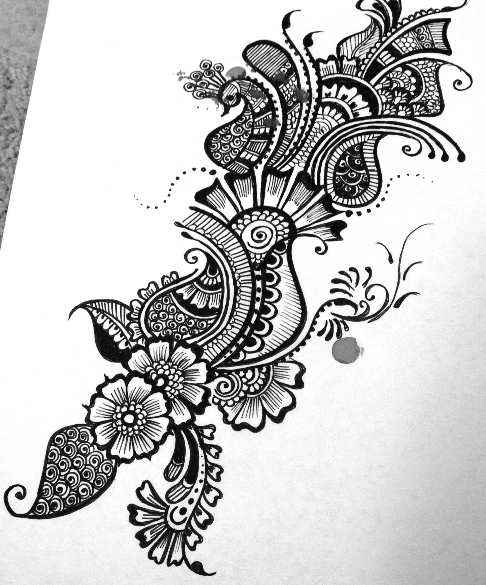 Printable Henna Designs Template