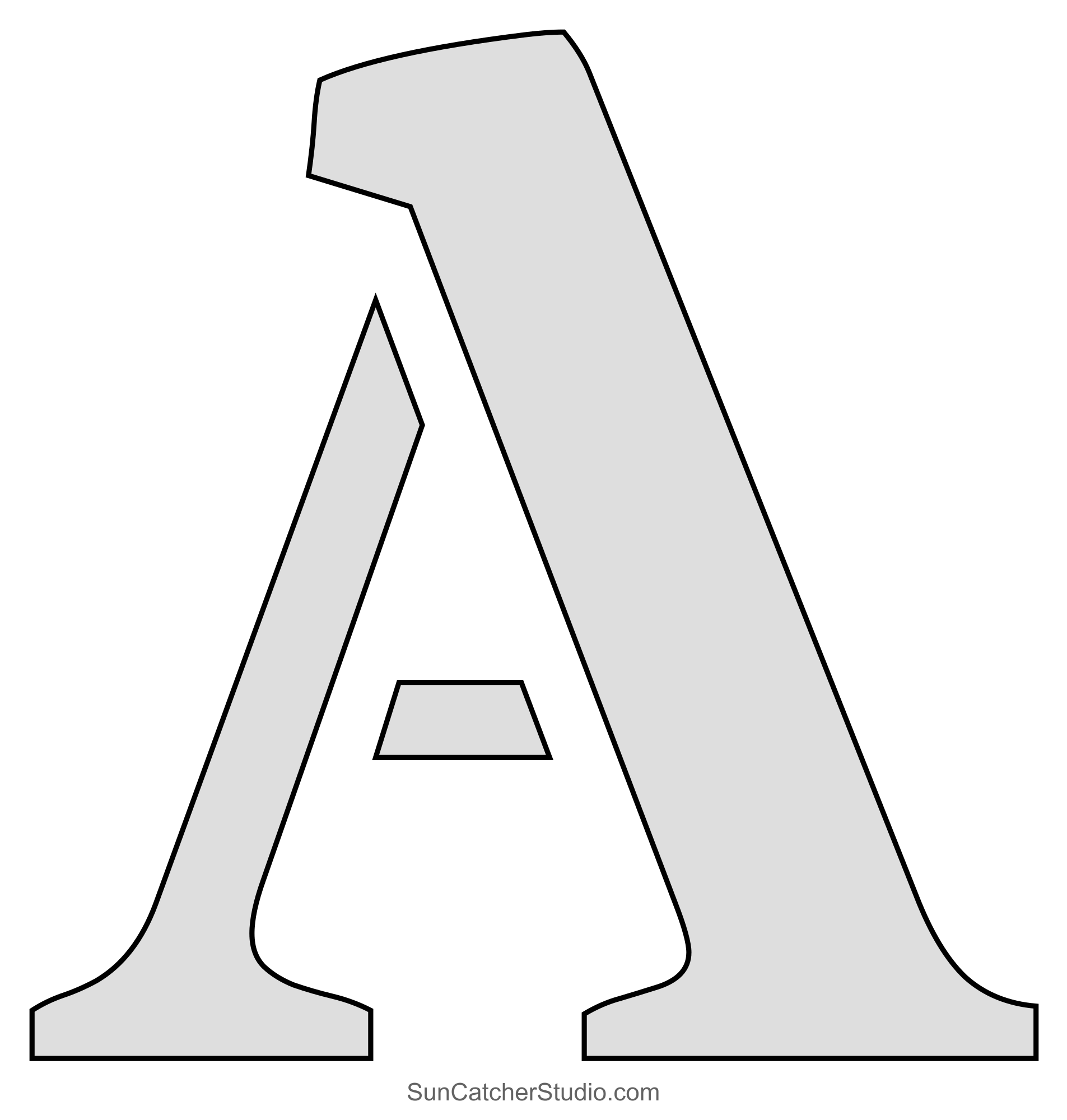 Free Printable Letter Stencils Designs