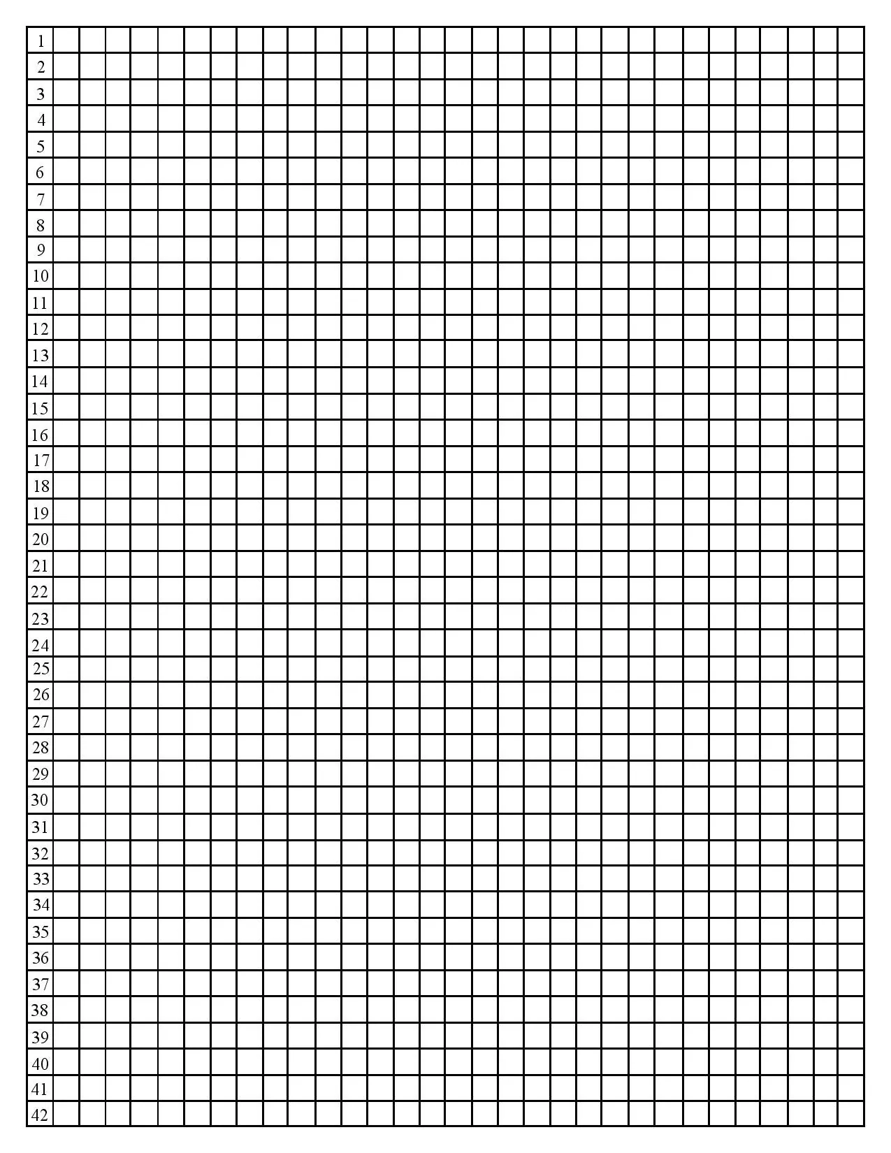 1 4 Graph Paper Printable