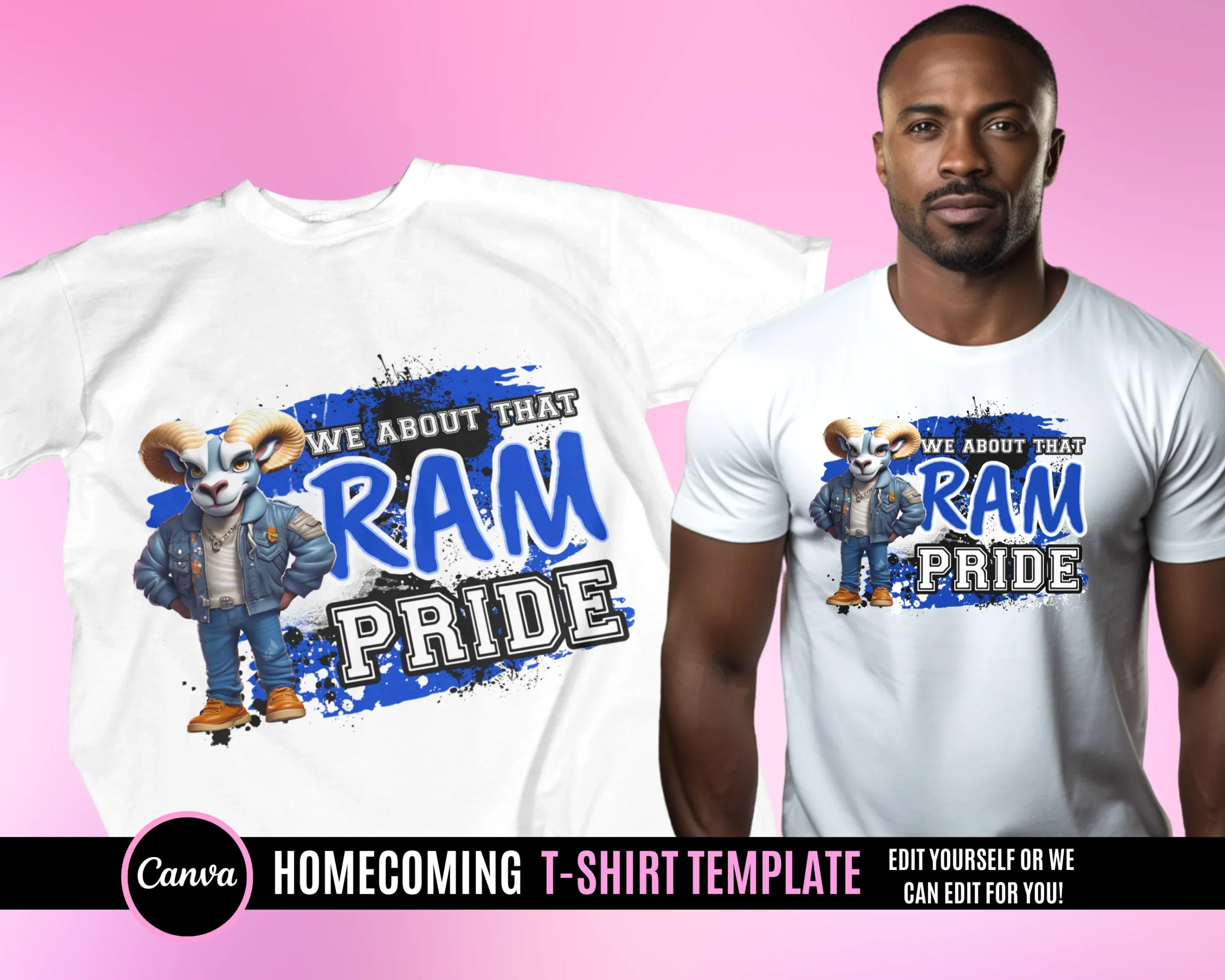 Free Printable Sublimation Ram Designs