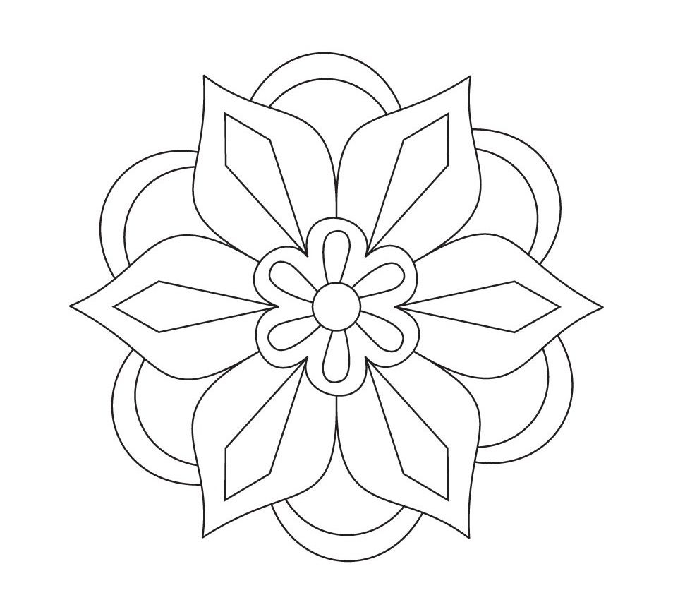 Rangoli Designs Printable