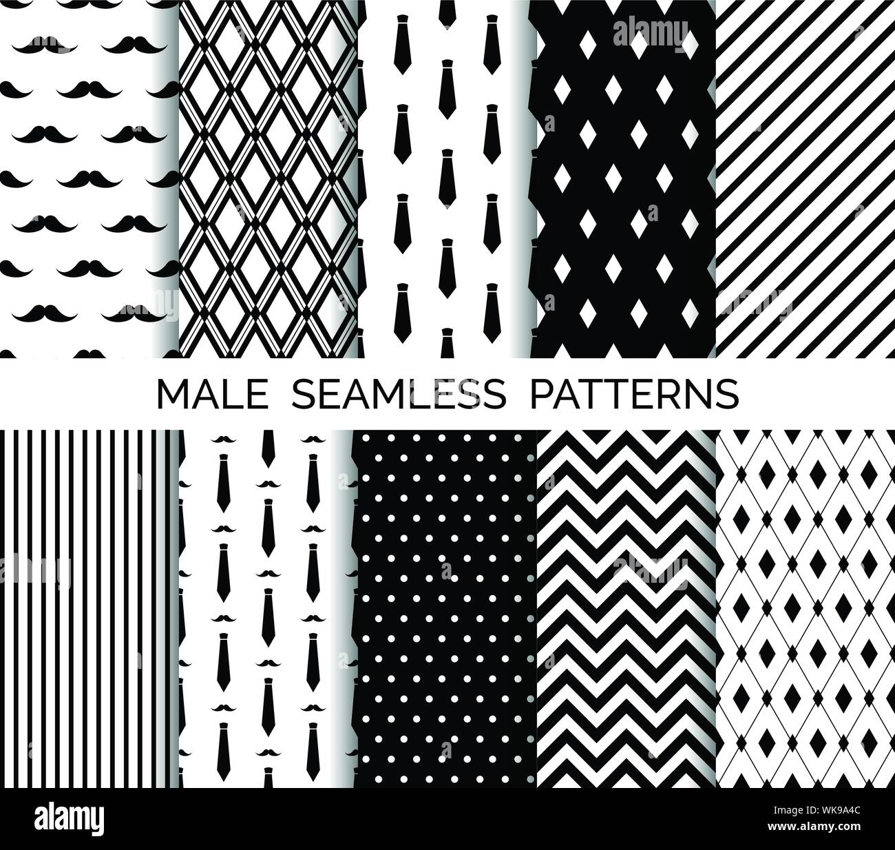 Printable Designer Paper for Boys