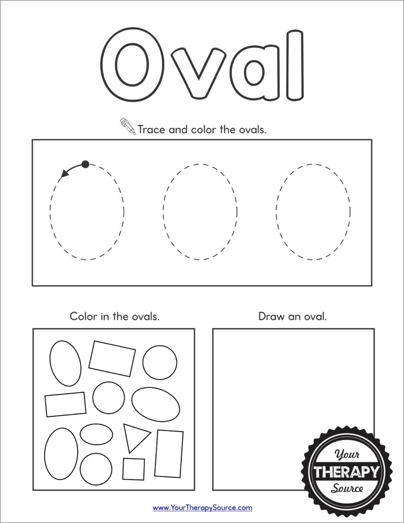 Free Printable Shapes Worksheets