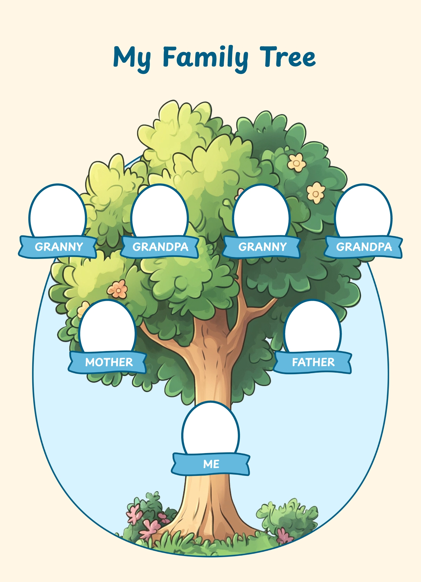 Family Tree Printable Template