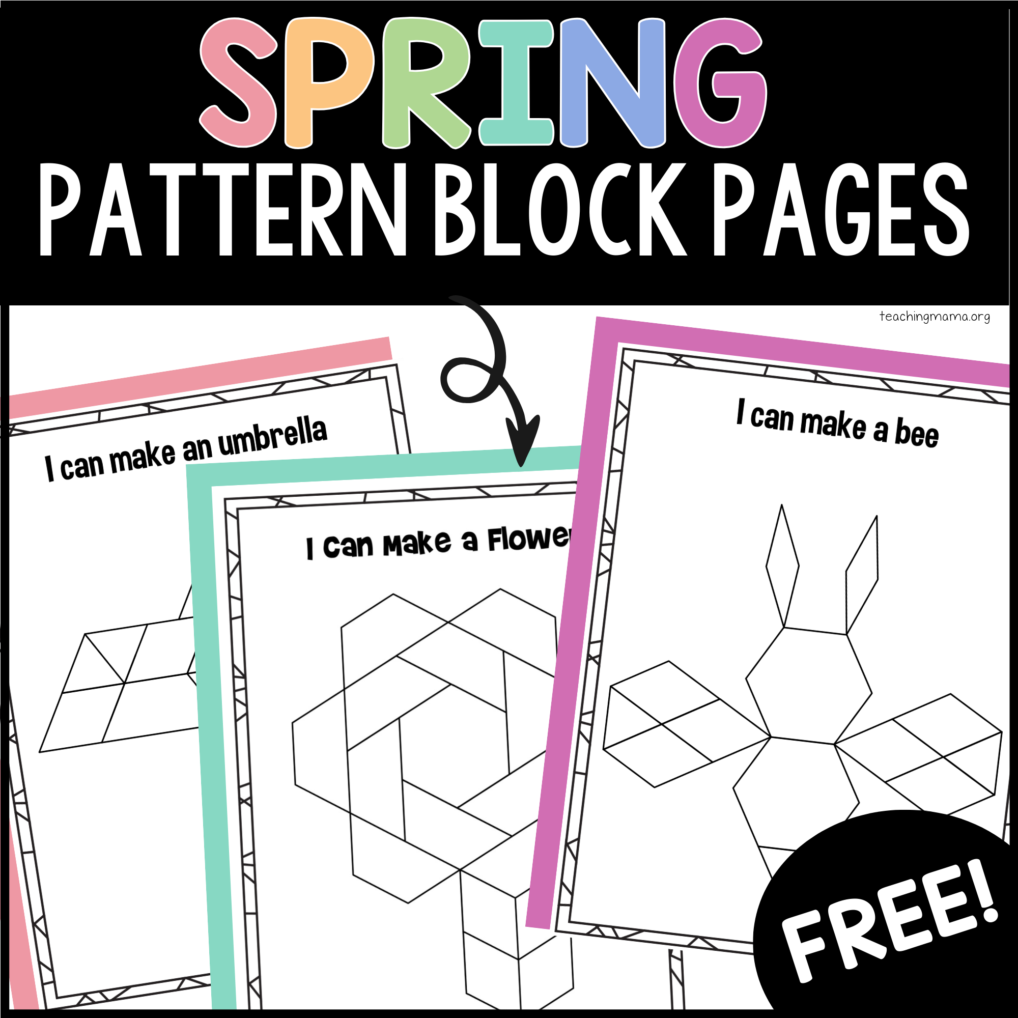 Pattern Block Puzzles Printable