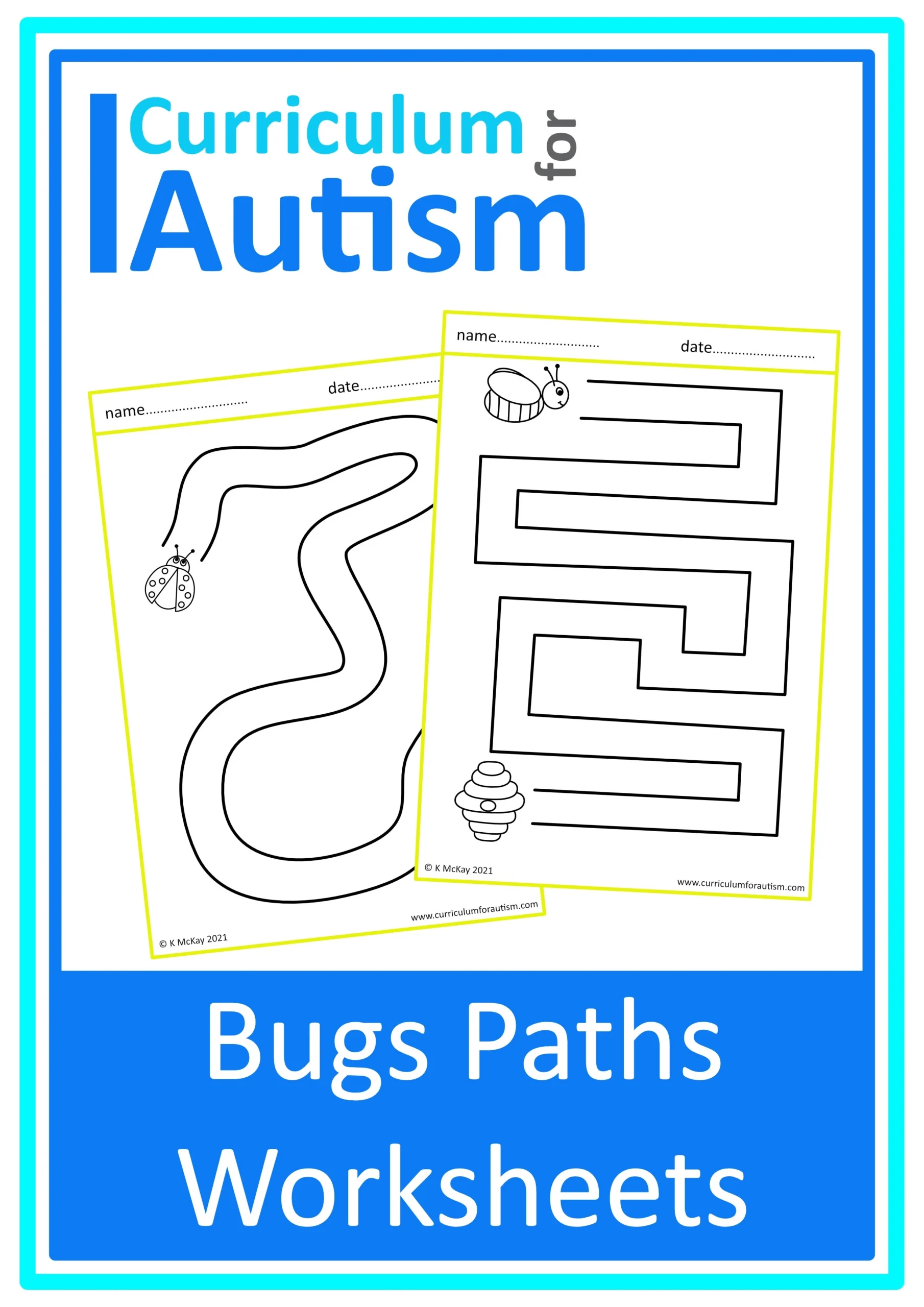 Spring Theme Pre Writing Pencil Control Skills Worksheets Autism 