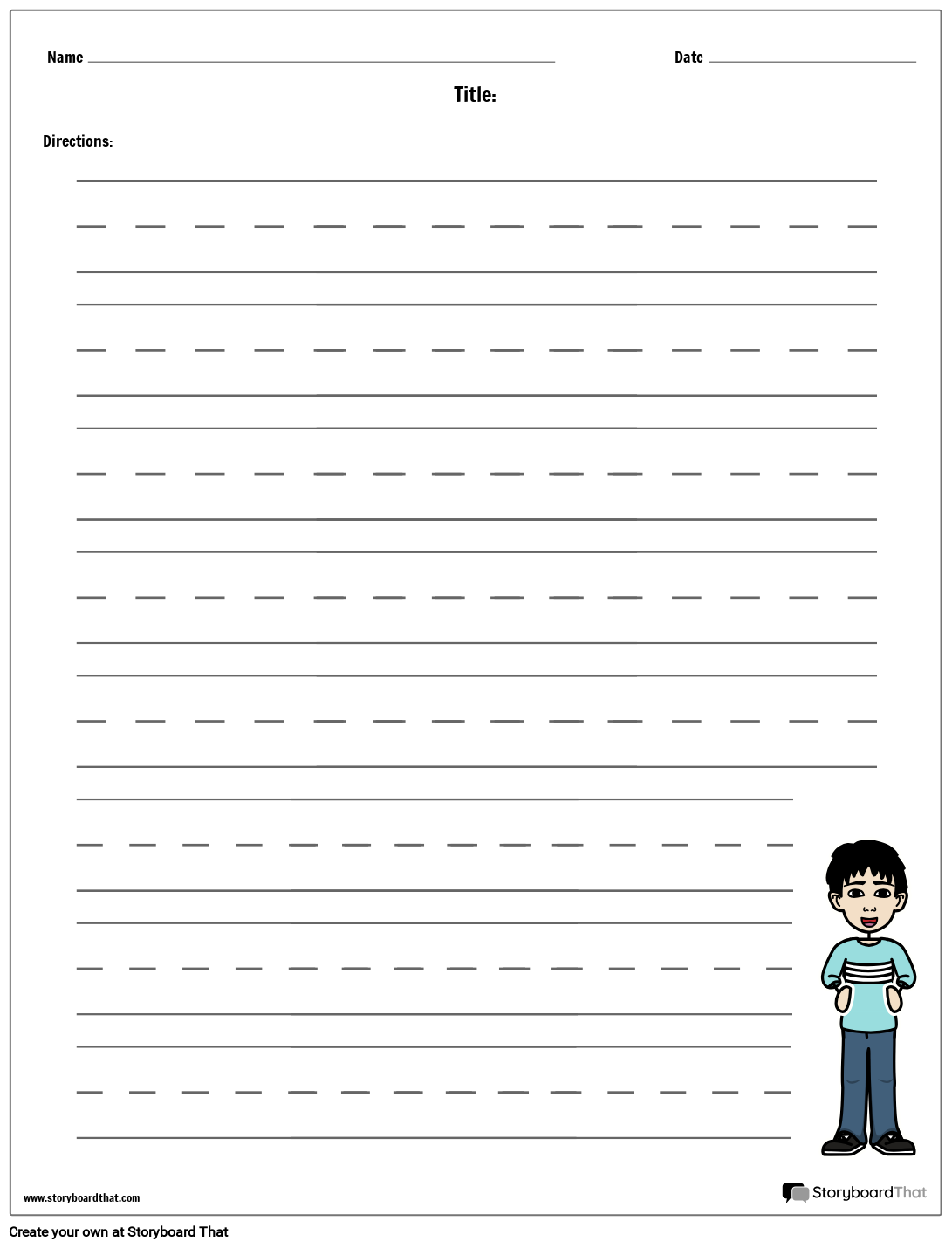 Writing Worksheets Printable
