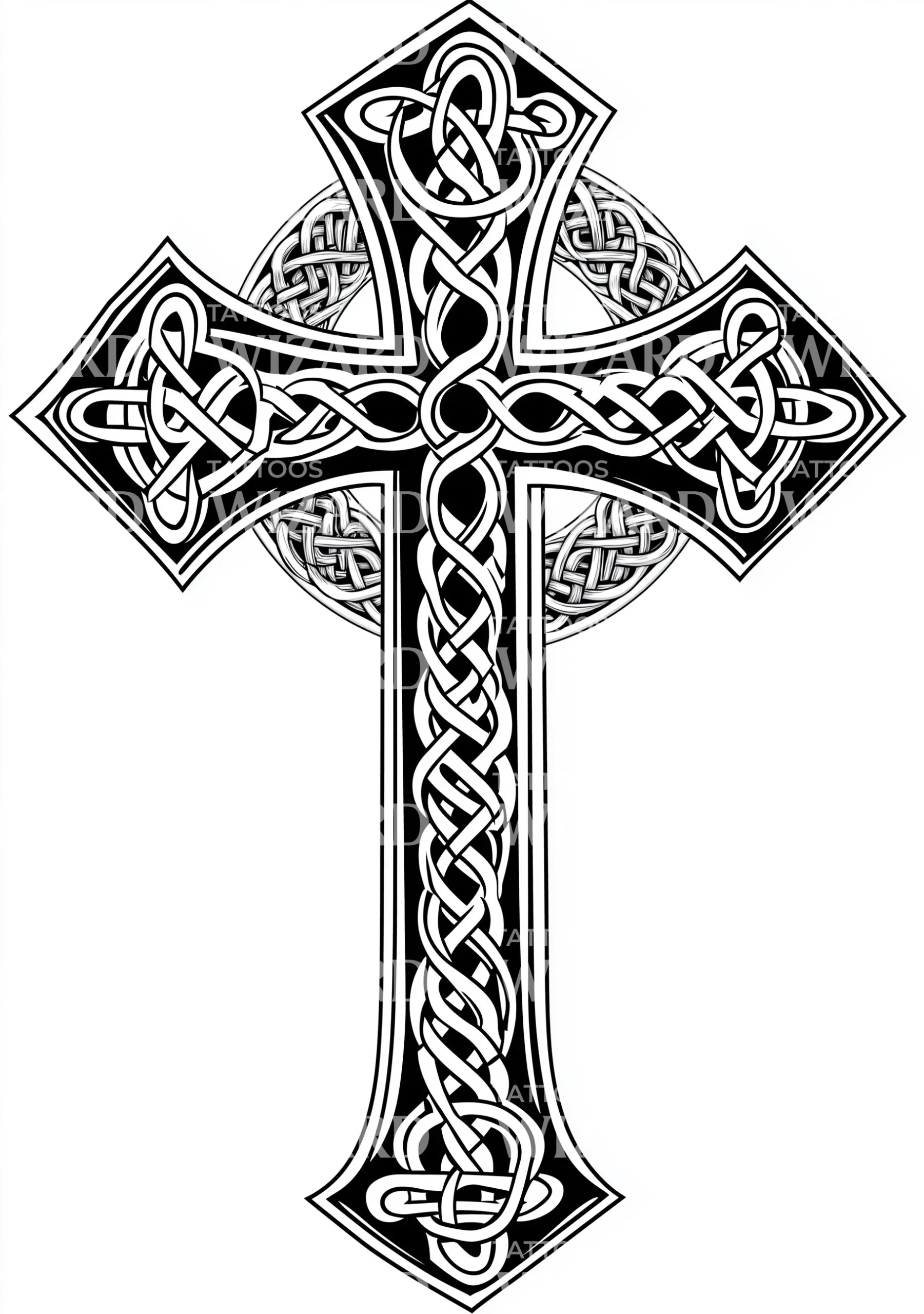 Free Printable Cross Tattoo Designs