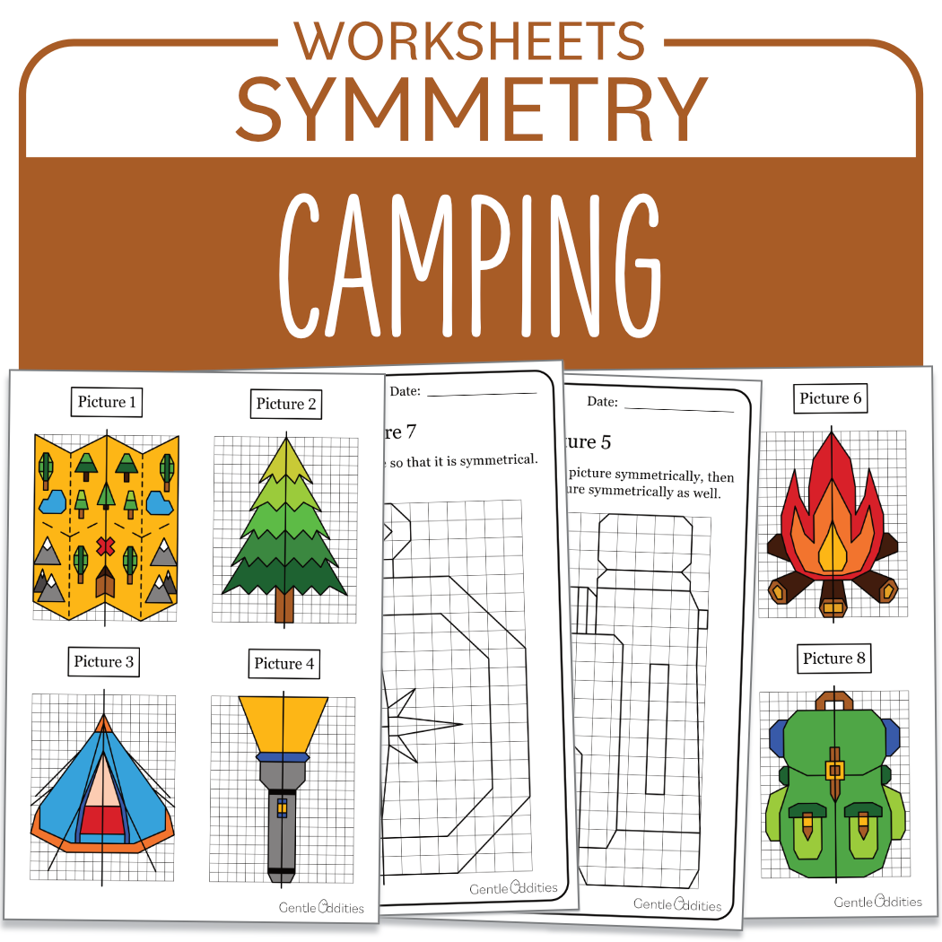 Math Camping Worksheets Printable