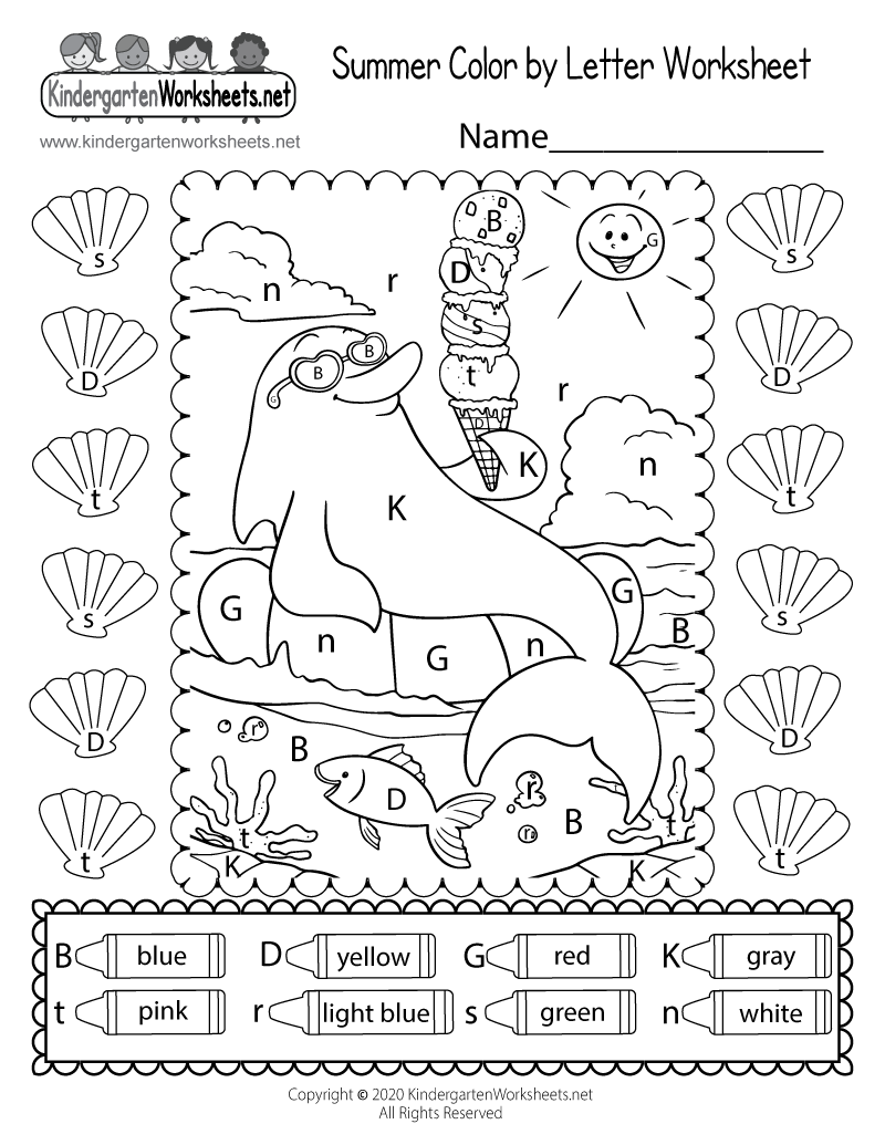 Free Printable Summer Worksheets