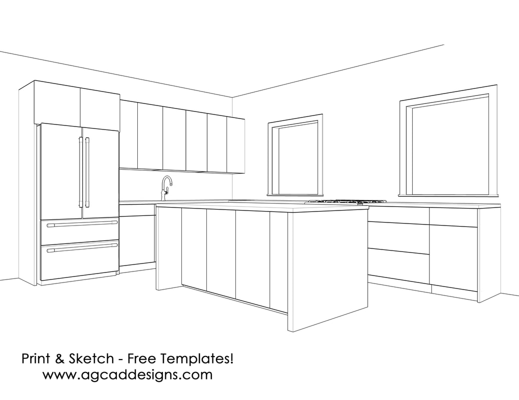 The Pros And Cons Of Various Shaped Kitchen Layouts Is It Right For You 310 431 7860 Agcaddesign gmail