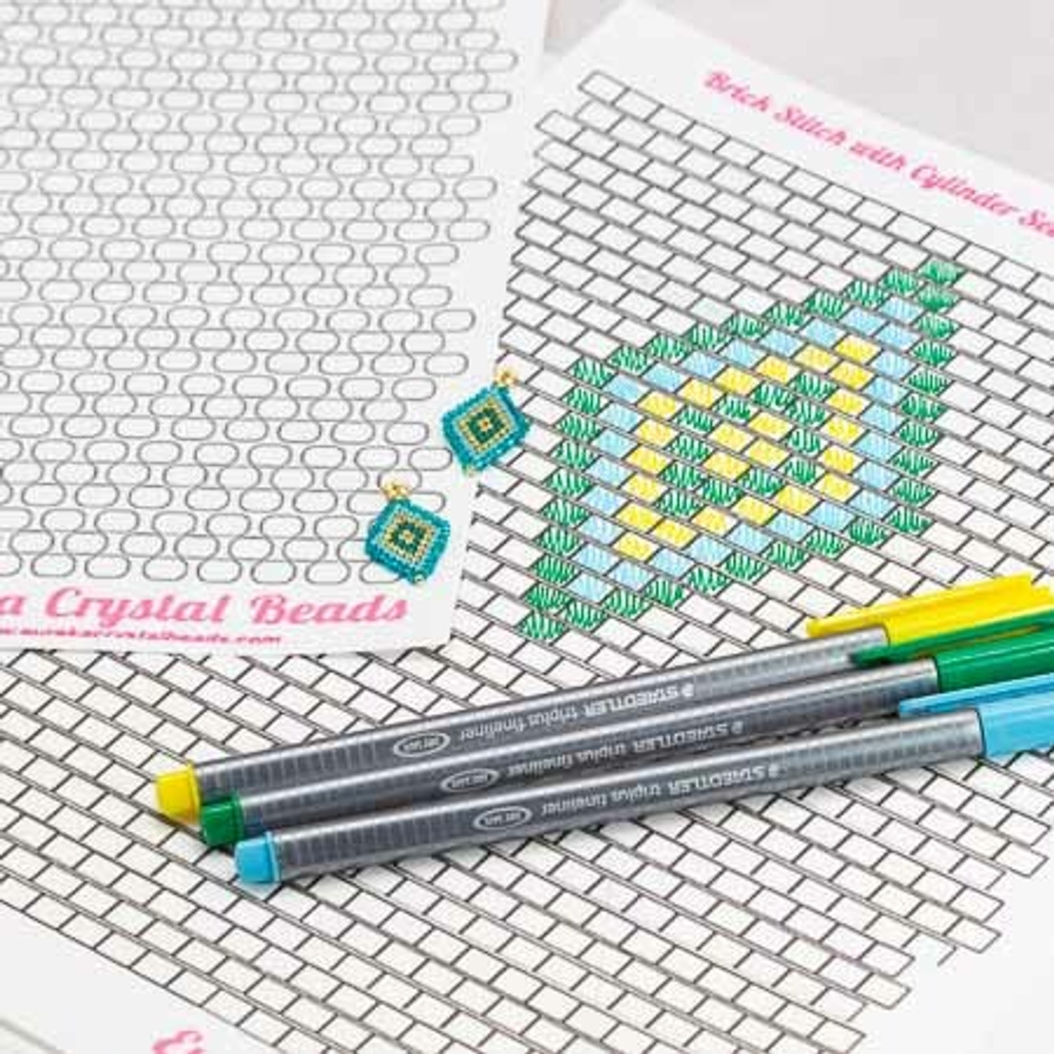 Bead Pattern Graph Paper