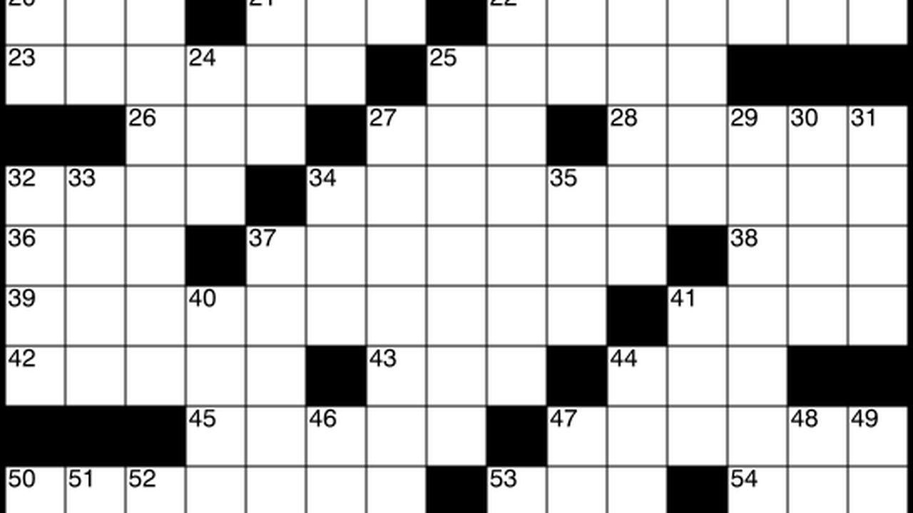 Printable Universal Crossword Puzzles