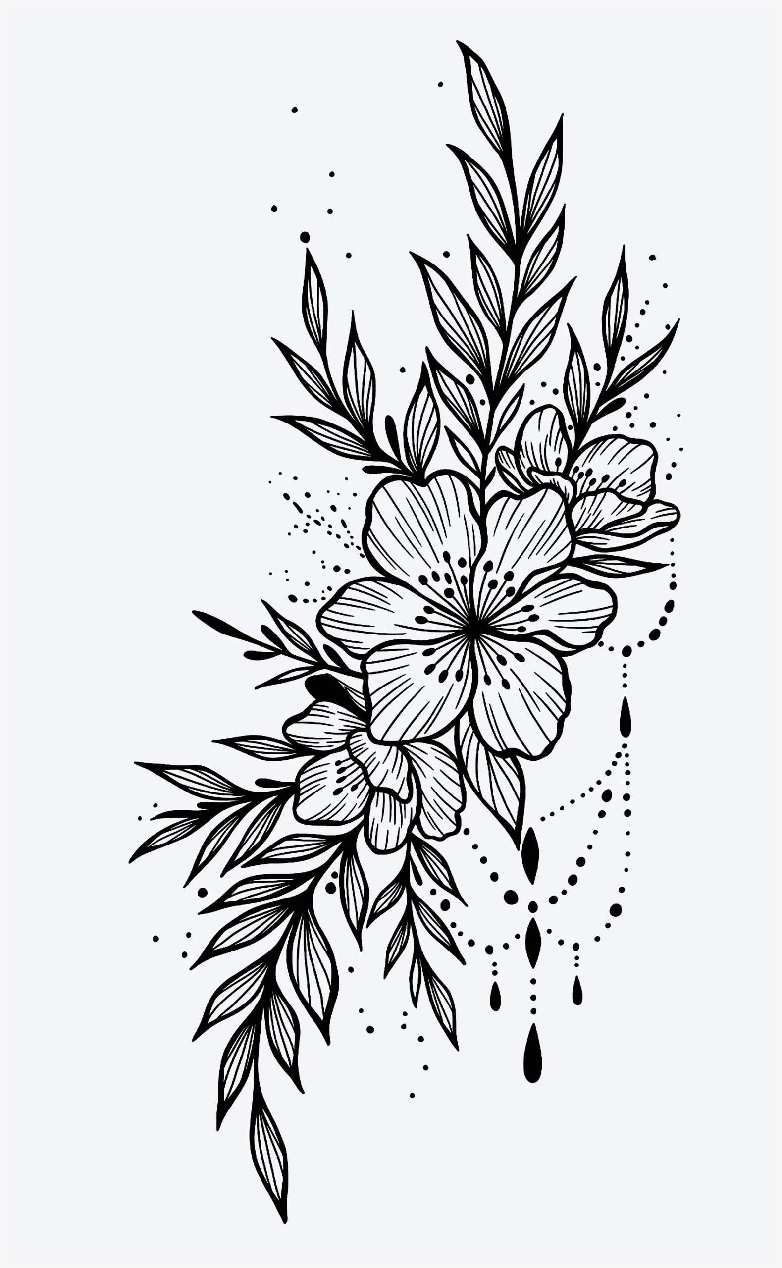 Vibrant Flower Tattoo Collection Inkbox 1614 Ideas Inkbox 