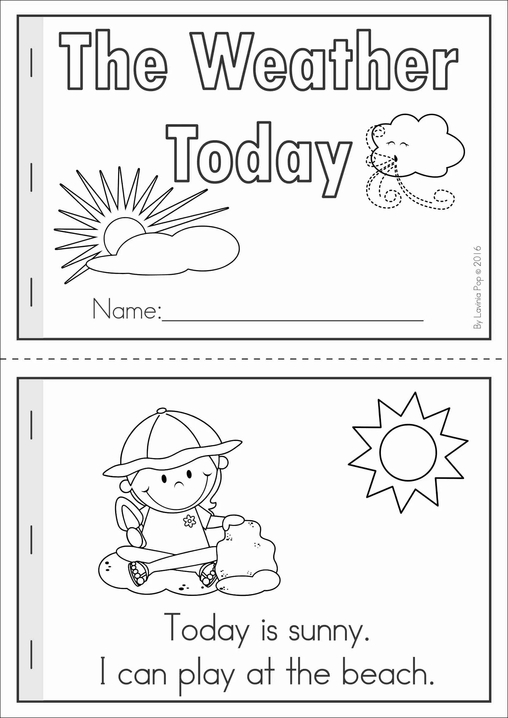 Free Printable Weather Worksheets For Kindergarten