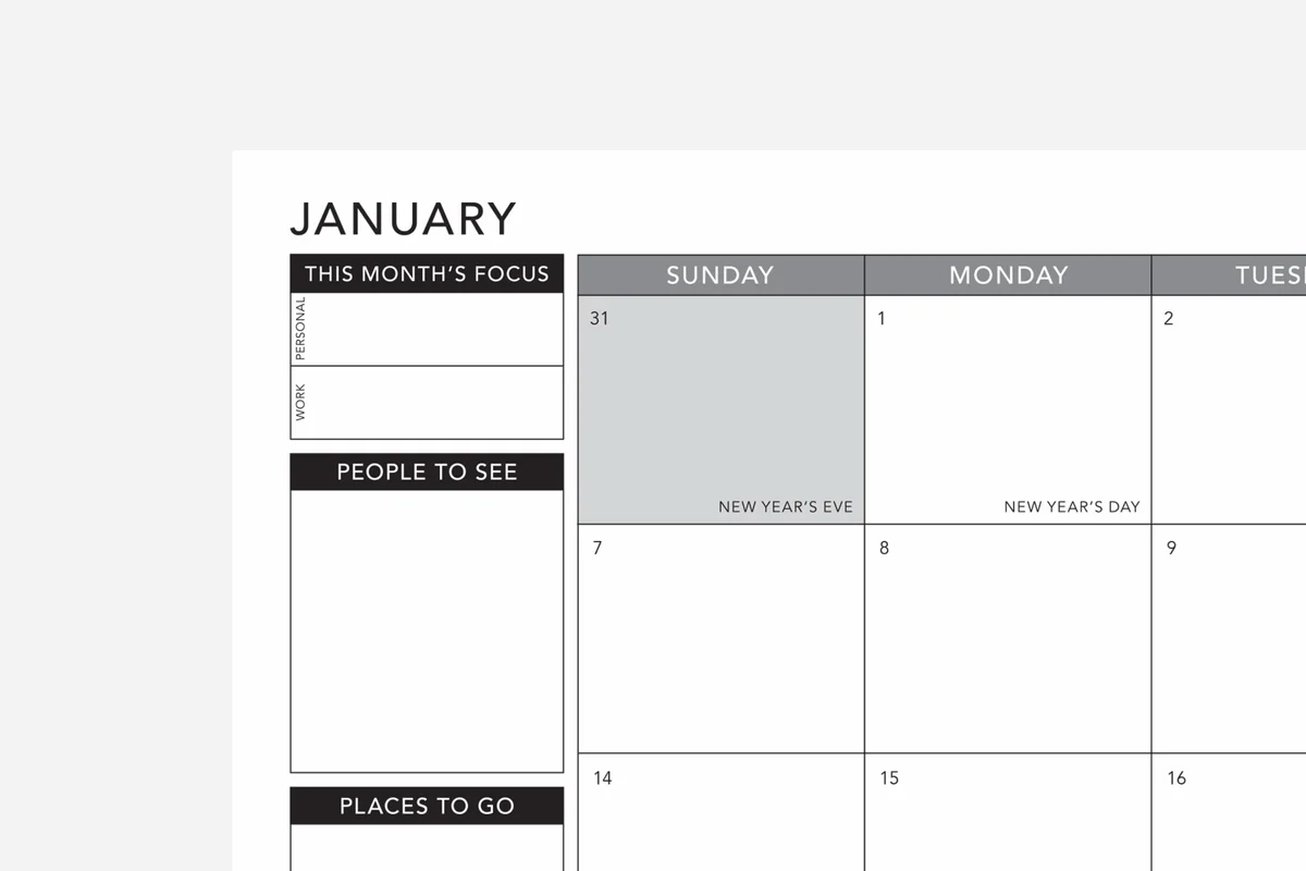 Weekly 2025 Planner PDF Free Printable Passion Planner