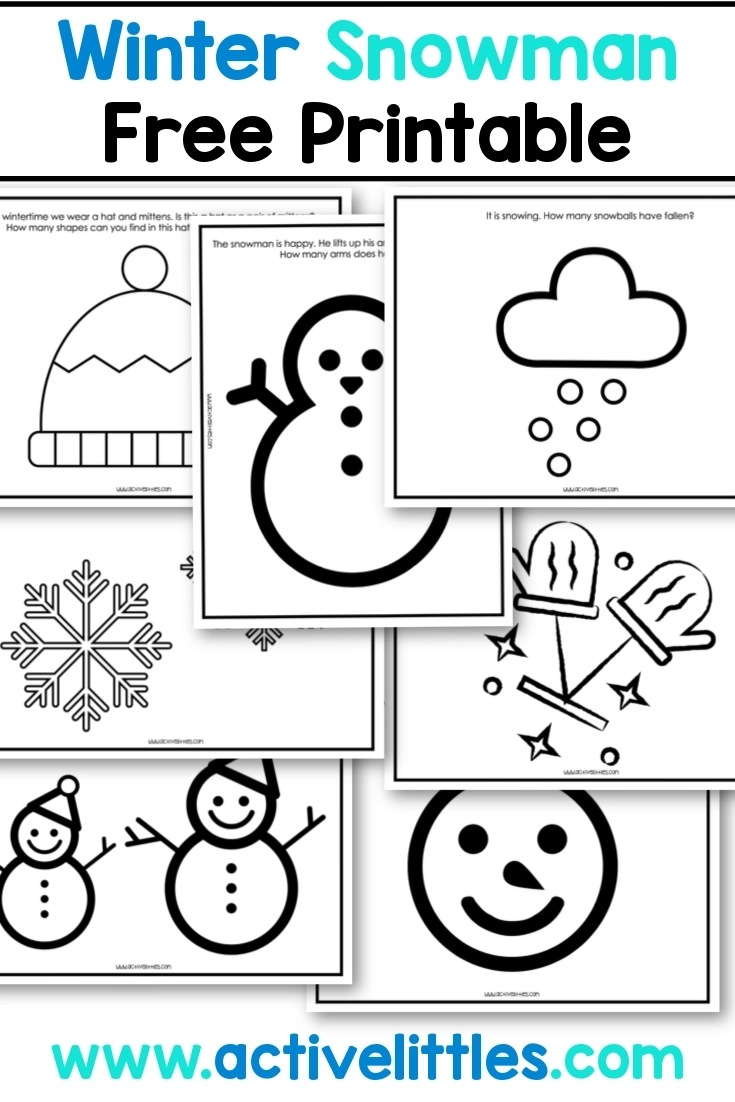 Free Printable Winter Preschool Worksheets